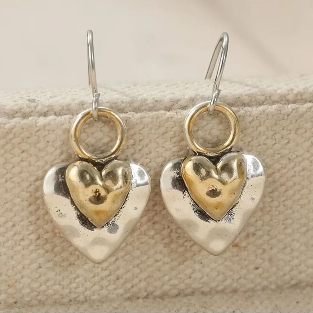Heart Drop Earrings #2434